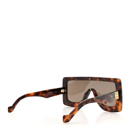 Loewe Acetate Anagram Shield Sunglasses LW40104I Tortoise 4 of 8