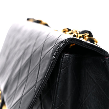 Chanel Lambskin Quilted XL Jumbo Single Flap Black 16 of 21