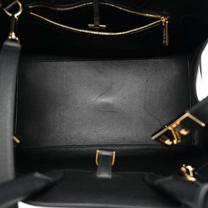 Salvatore Ferragamo Calfskin Small Hug Bag Black 5 of 10