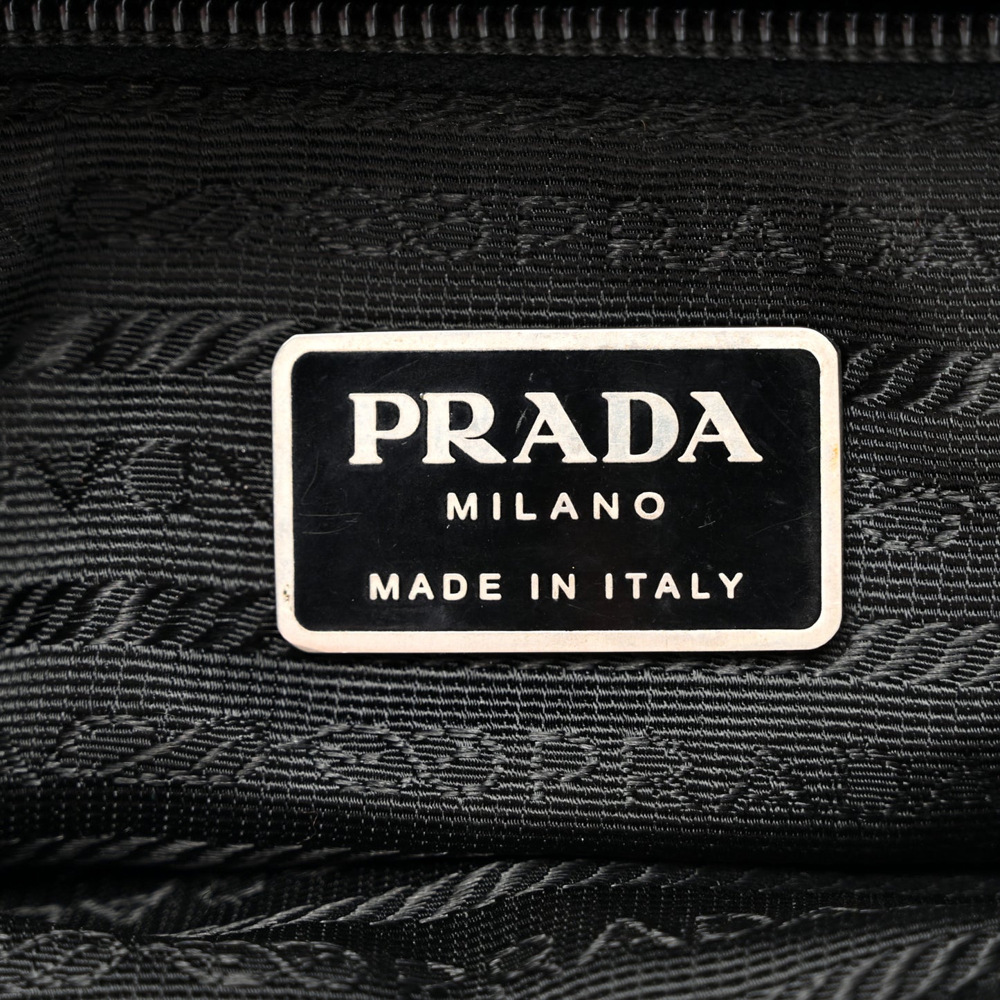 Nylon Vela Sport Messenger Bag Black