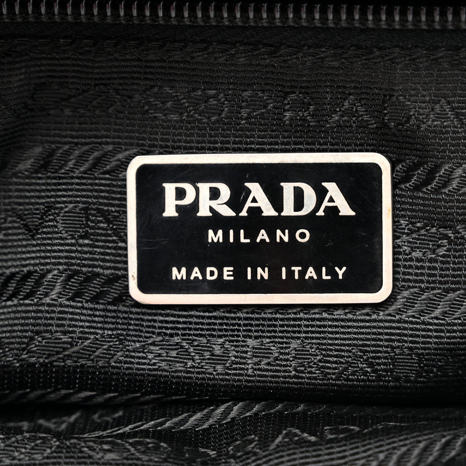 Prada Nylon Vela Sport Messenger Bag Black 6 of 10