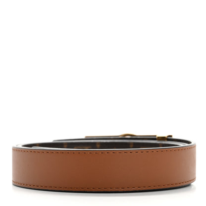 Louis Vuitton Monogram 25mm Dauphine Reversible Belt 80 32 Tan 4 of 9