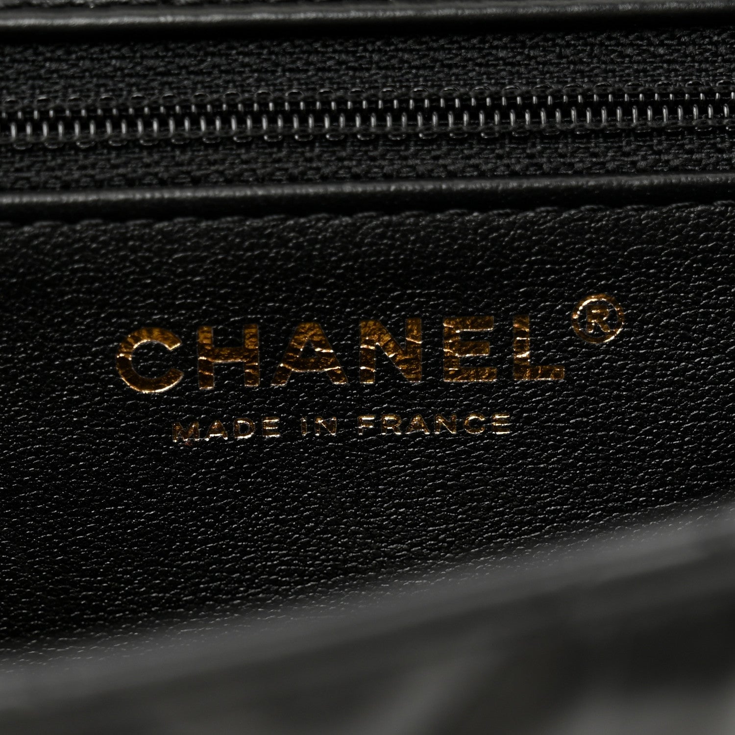 Chanel Crumpled Calfskin Quilted Clutch Black 6 of 10