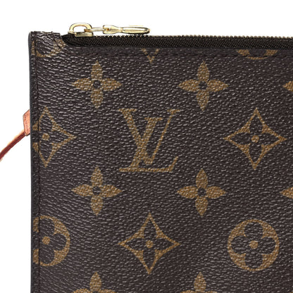 Louis Vuitton Monogram Neverfull MM GM Pochette 7 of 7
