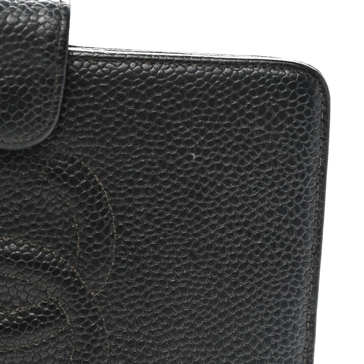 Chanel Caviar CC Small Ring Agenda Planner Black 13 of 15