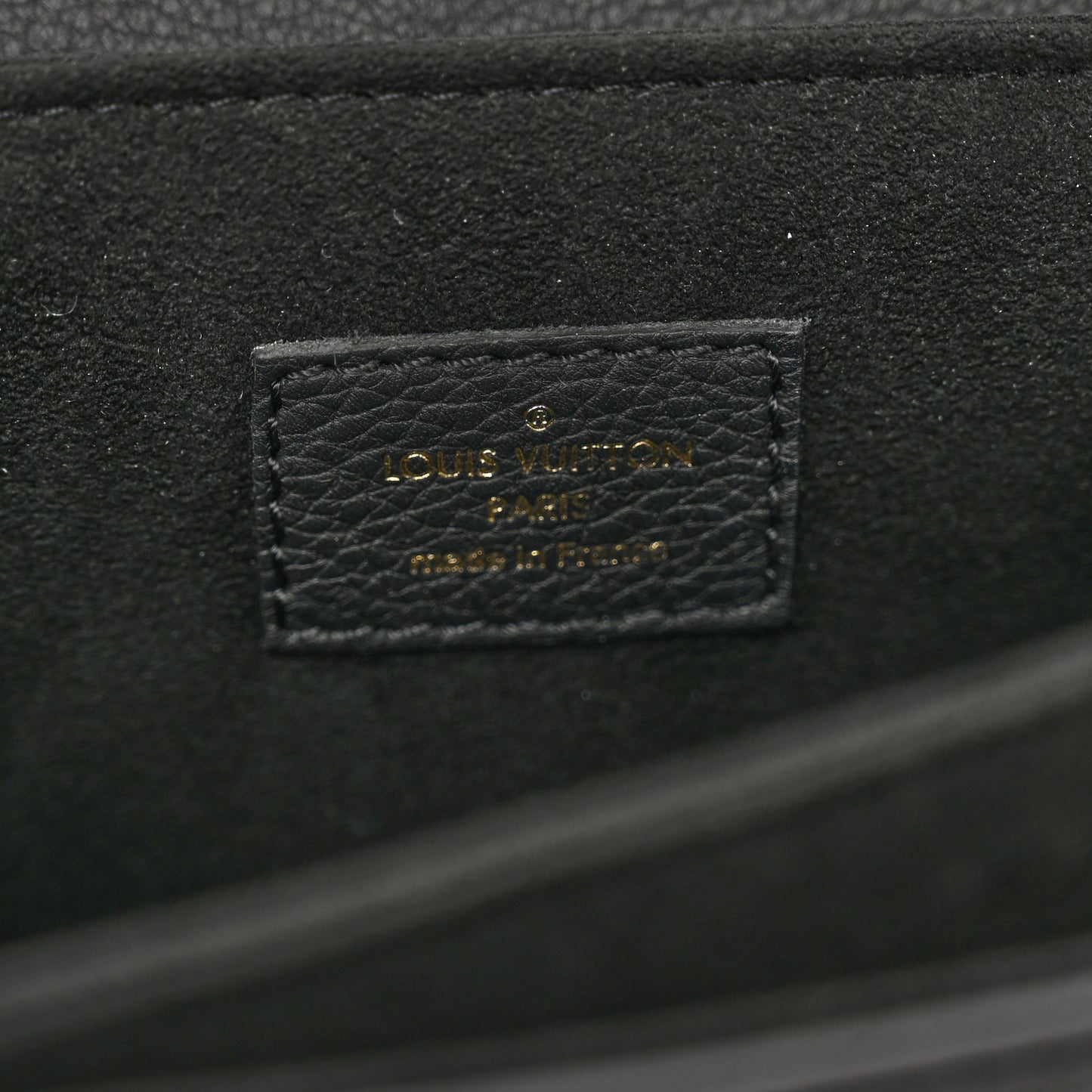 Grained Calfskin Lockme Oxford Black