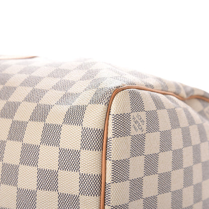 Louis Vuitton Damier Azur Keepall 50 11 of 14