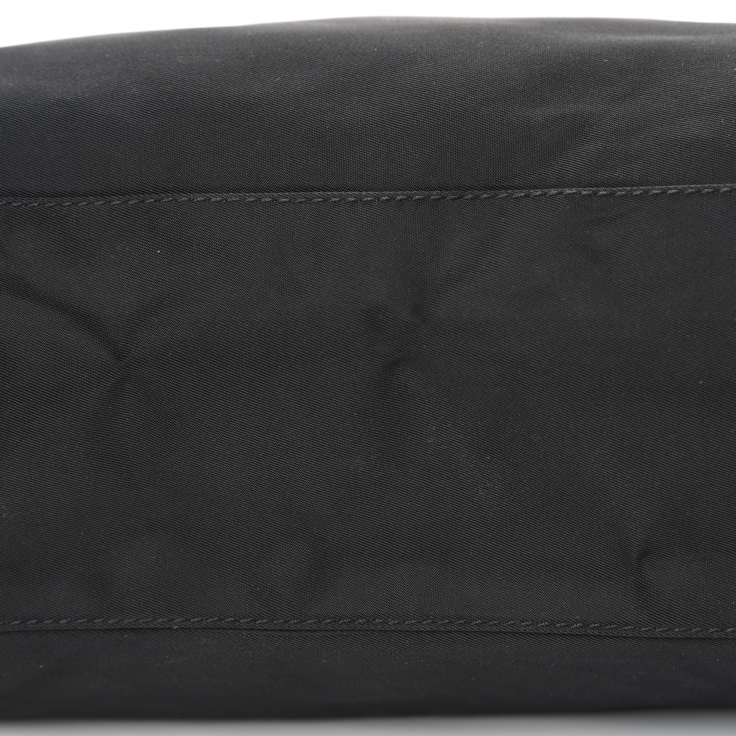 Prada Nylon Flat Messenger Bag Black 9 of 9