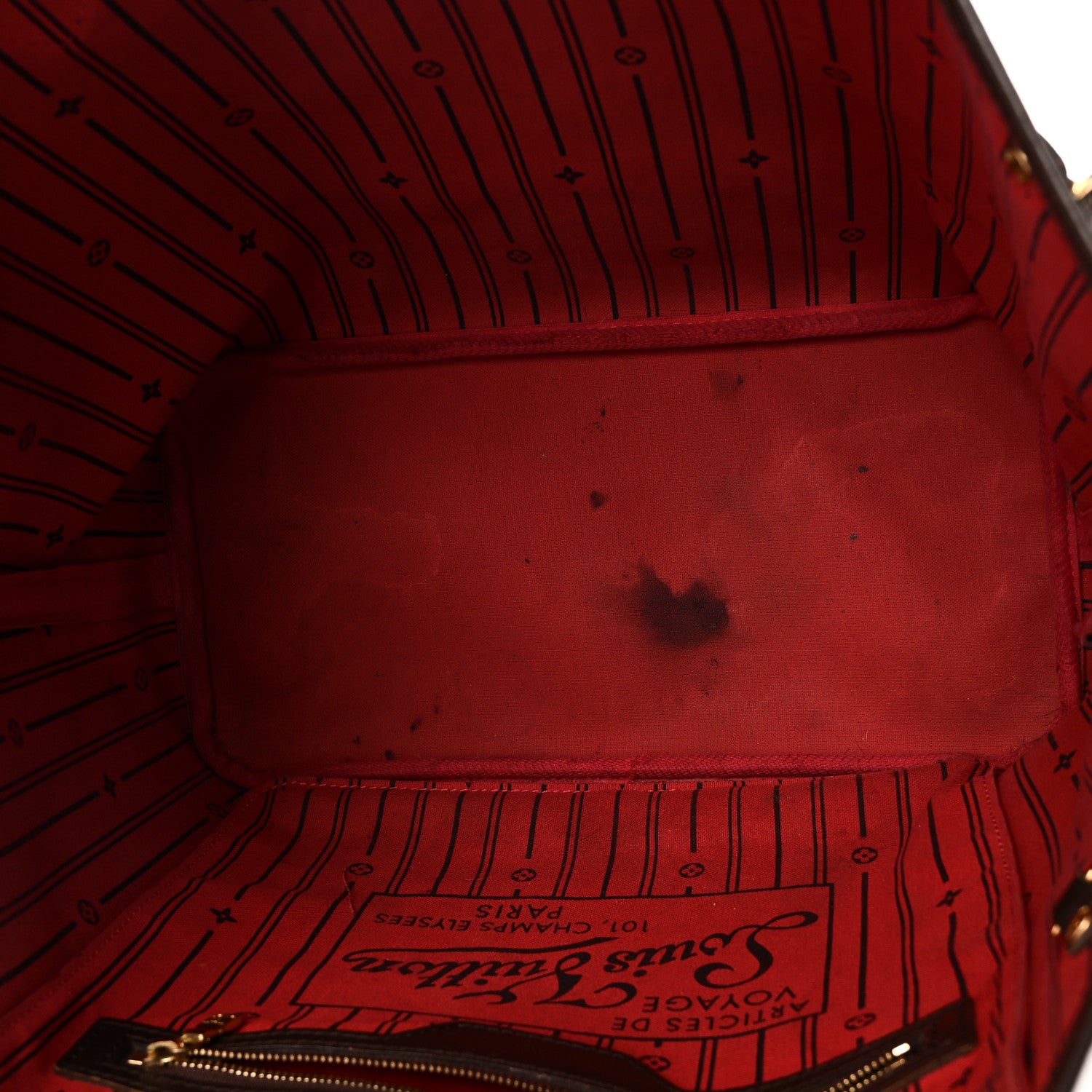 Louis Vuitton Damier Ebene Neverfull MM 5 of 14