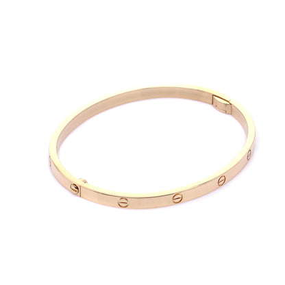 Cartier 18K Yellow Gold Small LOVE Bracelet 16 4 of 8