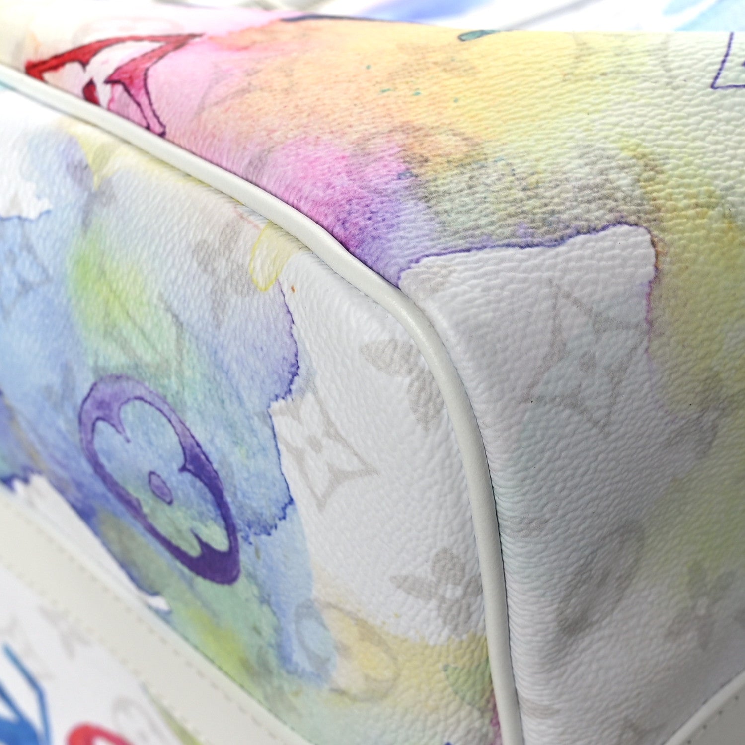 Louis Vuitton Monogram Watercolor Keepall Bandouliere 50 Multicolor 6 of 9