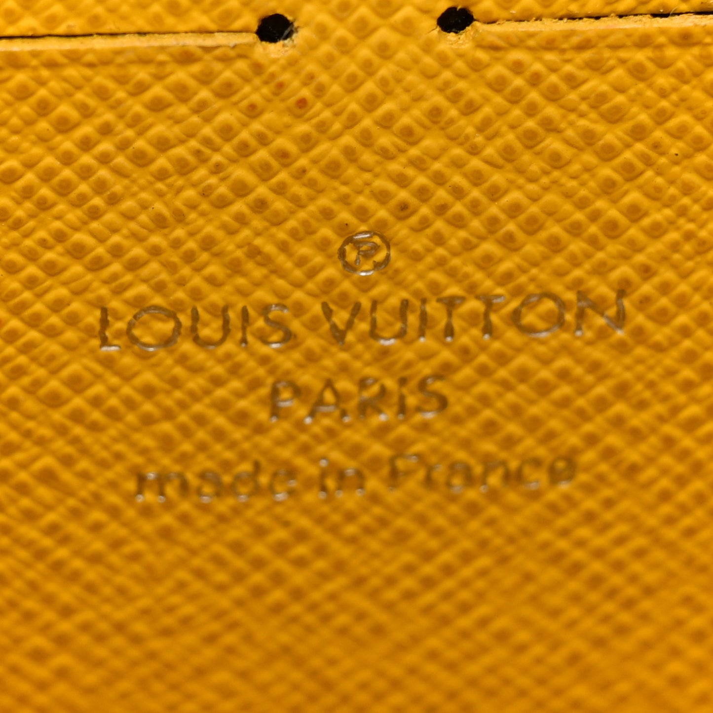 Epi Early Bird Twist Chain Wallet Jonquille