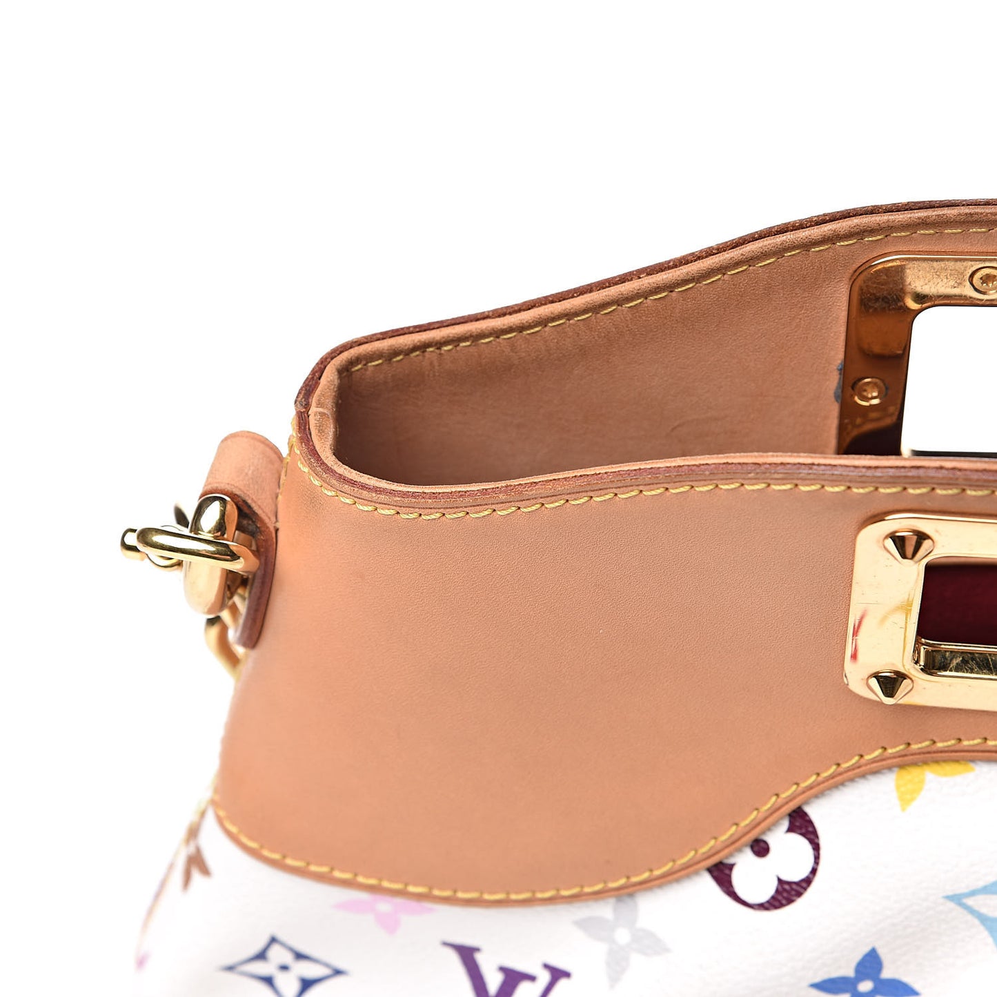 Monogram Multicolor Judy MM White