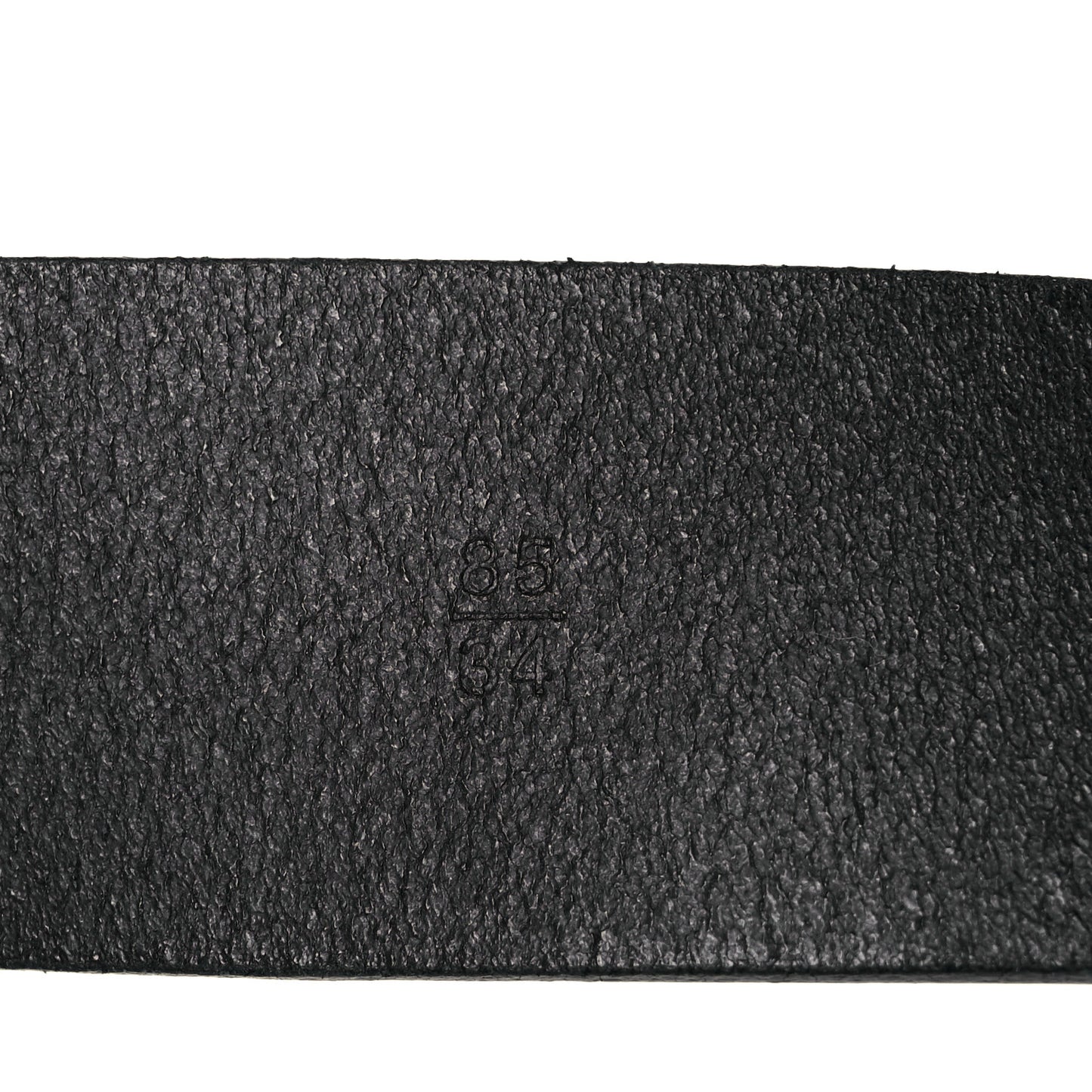 Calfskin CC Belt 85 34 Black