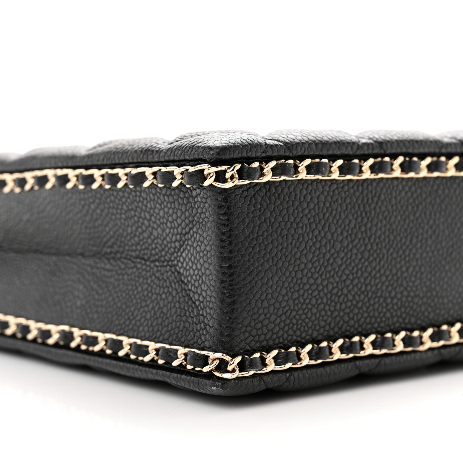 Chanel Caviar Quilted Evening Box Bag Black 9 of 11
