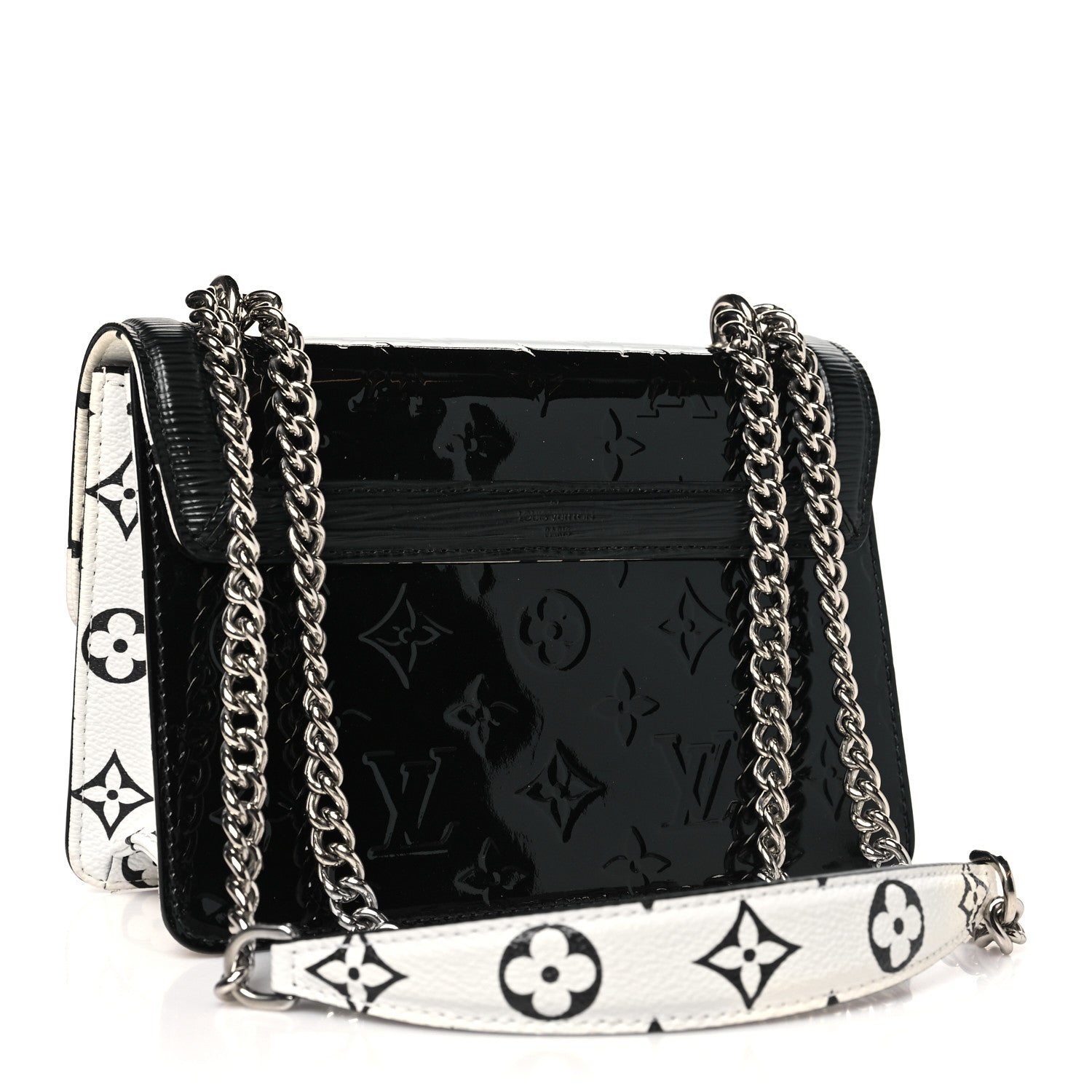 Louis Vuitton Vernis Epi Monogram Wynwood Black White 3 of 9