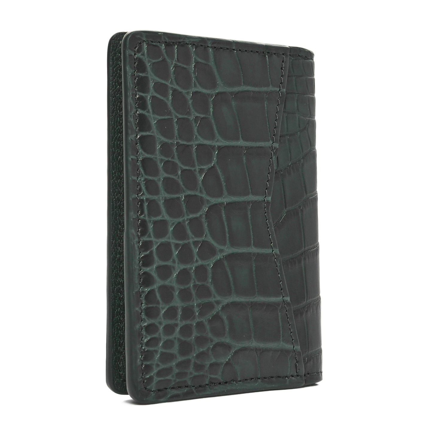 Crocodile Pocket Organizer Forest Green