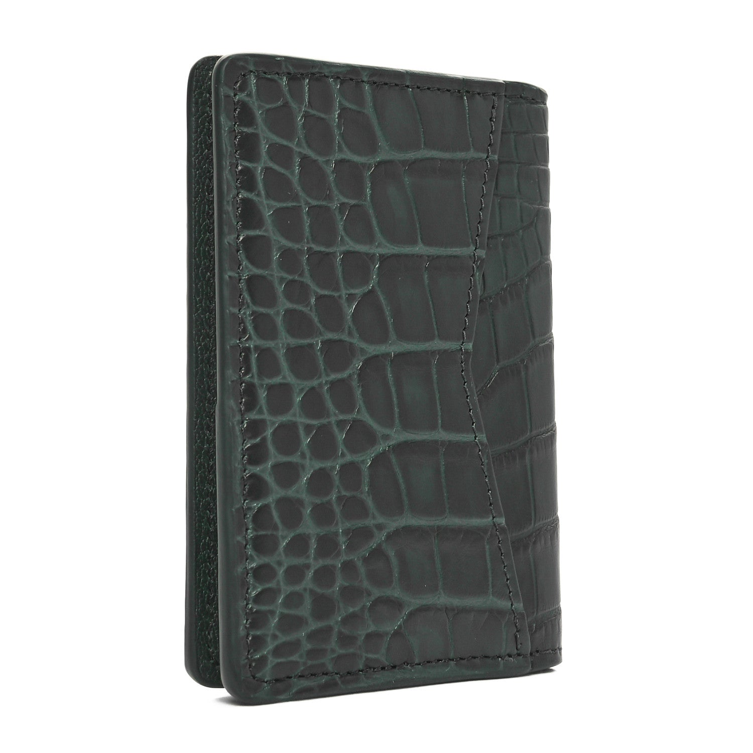 Louis Vuitton Crocodile Pocket Organizer Forest Green 3 of 7