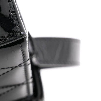 Saint Laurent Patent Matelasse Monogram June Box Bag Black 12 of 12