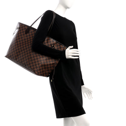 Louis Vuitton Damier Ebene Neverfull GM 2 of 18