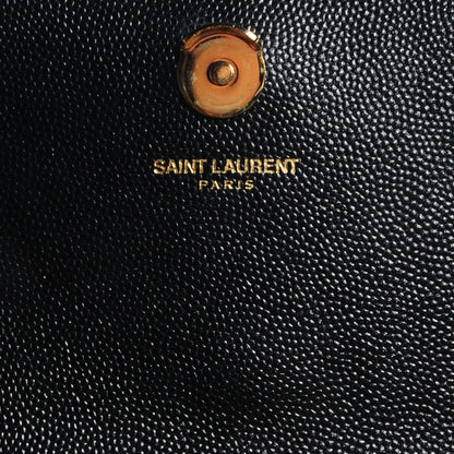 Saint Laurent Grain De Poudre Small Classic Monogram Satchel Black 7 of 21