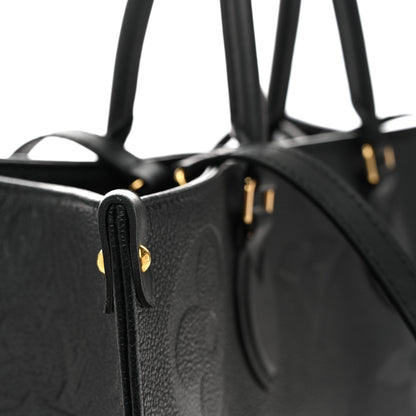 Louis Vuitton Empreinte Monogram Giant Onthego GM Black 9 of 12