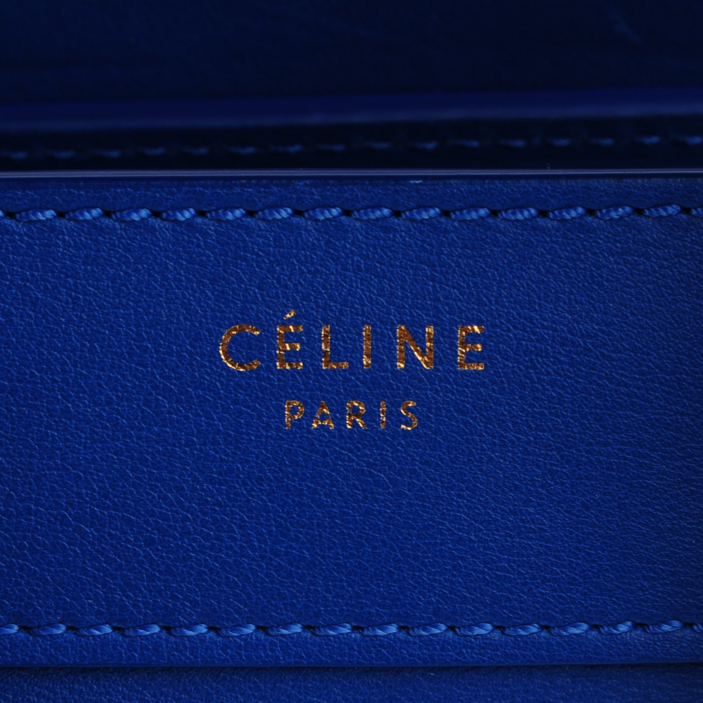Smooth Calfskin Micro Luggage Royal Blue