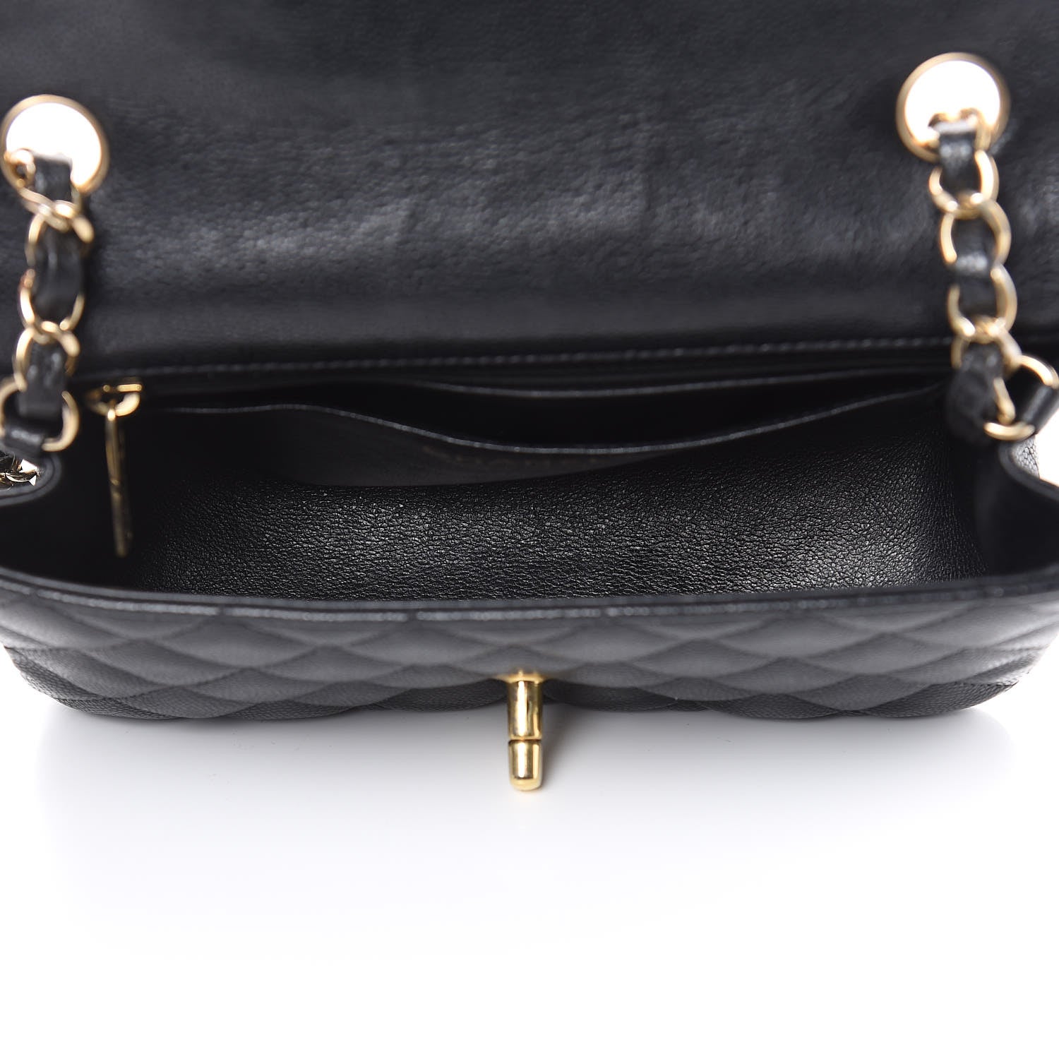 Chanel Caviar Quilted Mini Rectangular Flap Black 5 of 17