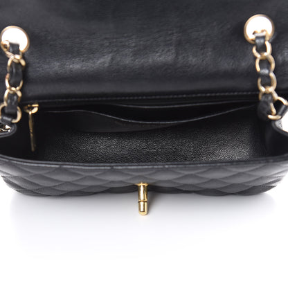 Chanel Caviar Quilted Mini Rectangular Flap Black 5 of 17