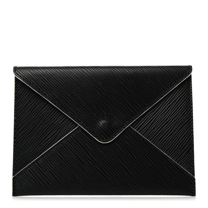 Louis Vuitton Epi Envelope Pouch Black 1 of 7