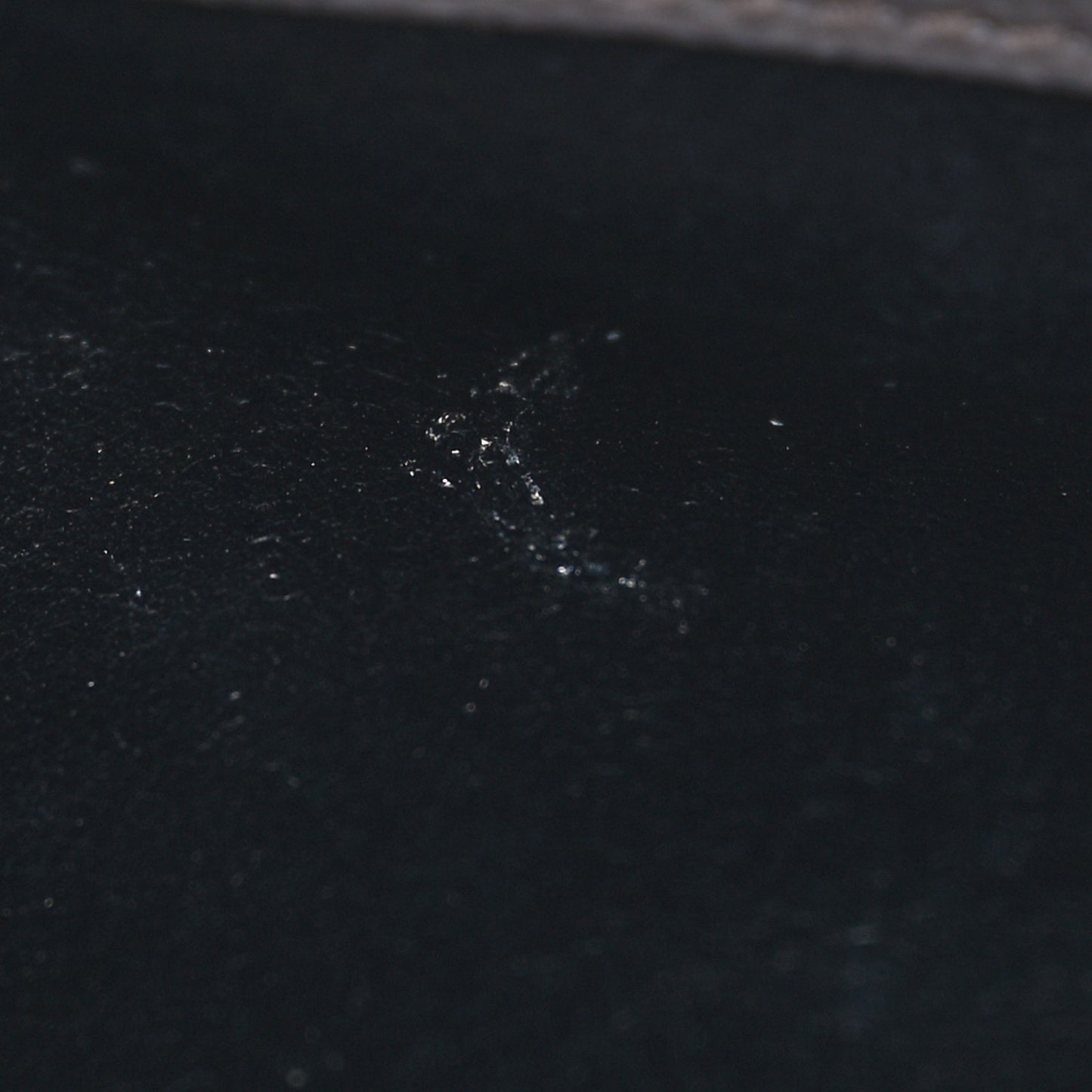 Grain De Poudre Matelasse Chevron Monogram Envelope Chain Wallet Coal