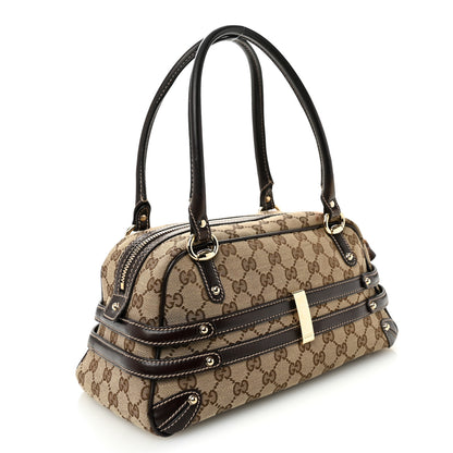 Gucci Monogram Medium Wave Boston Dark Brown 3 of 11