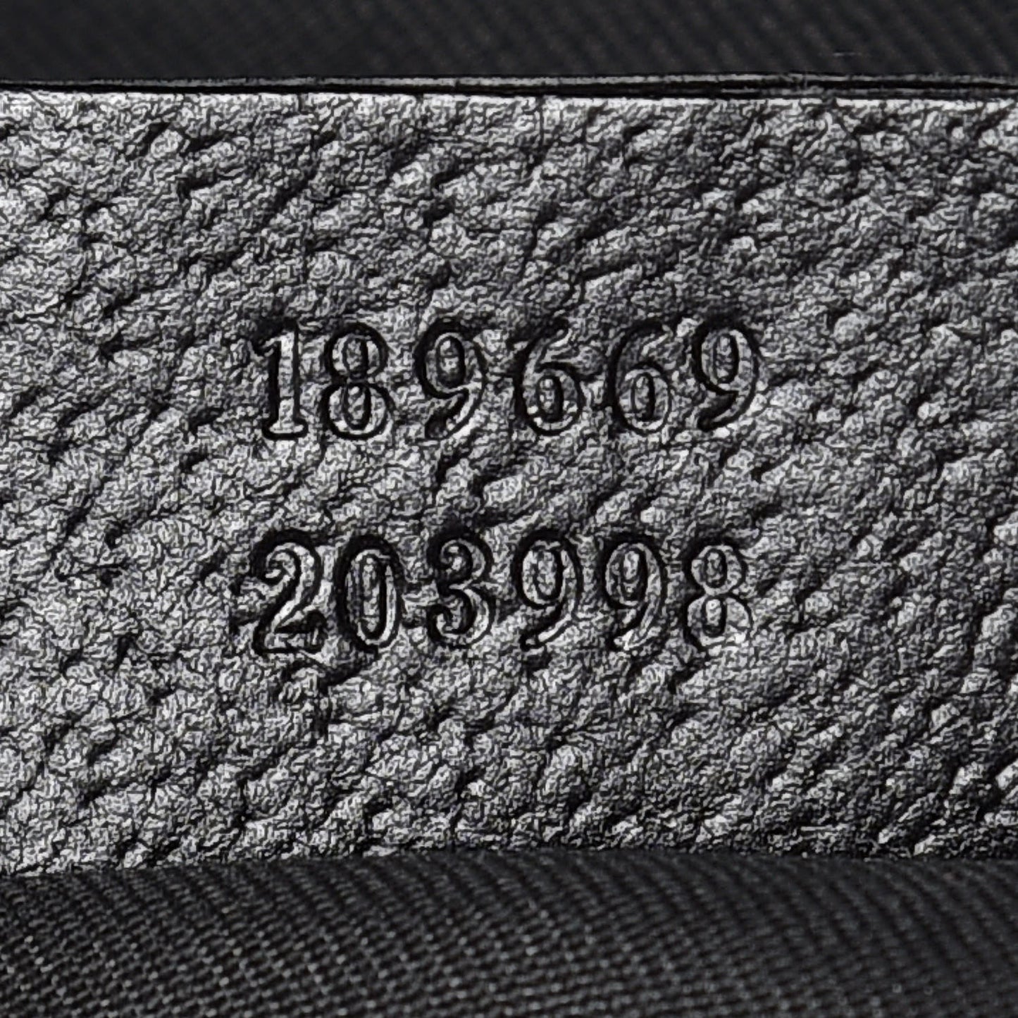 GG Monogram Medium Web Handle Vertical Tote Black