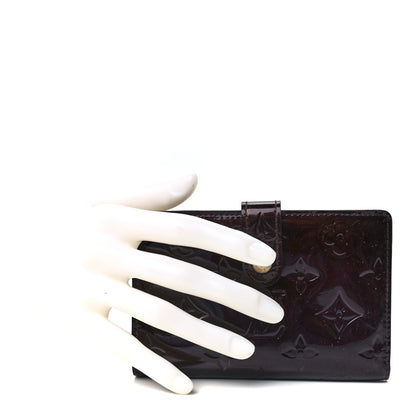 Louis Vuitton Vernis French Purse Wallet Amarante 2 of 13