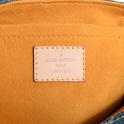 Louis Vuitton Monogram Denim Mini Pleaty Blue 7 of 7