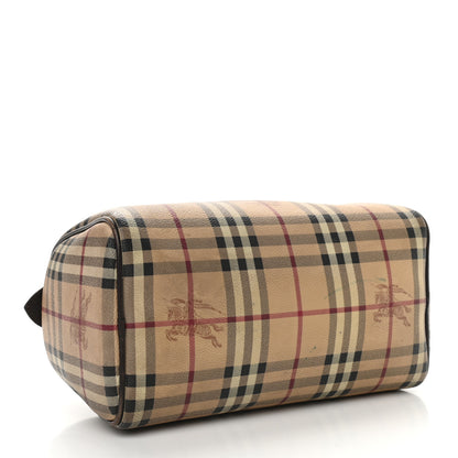 Burberry Haymarket Check Small Chester Bowling Bag Chocolate 4 of 12