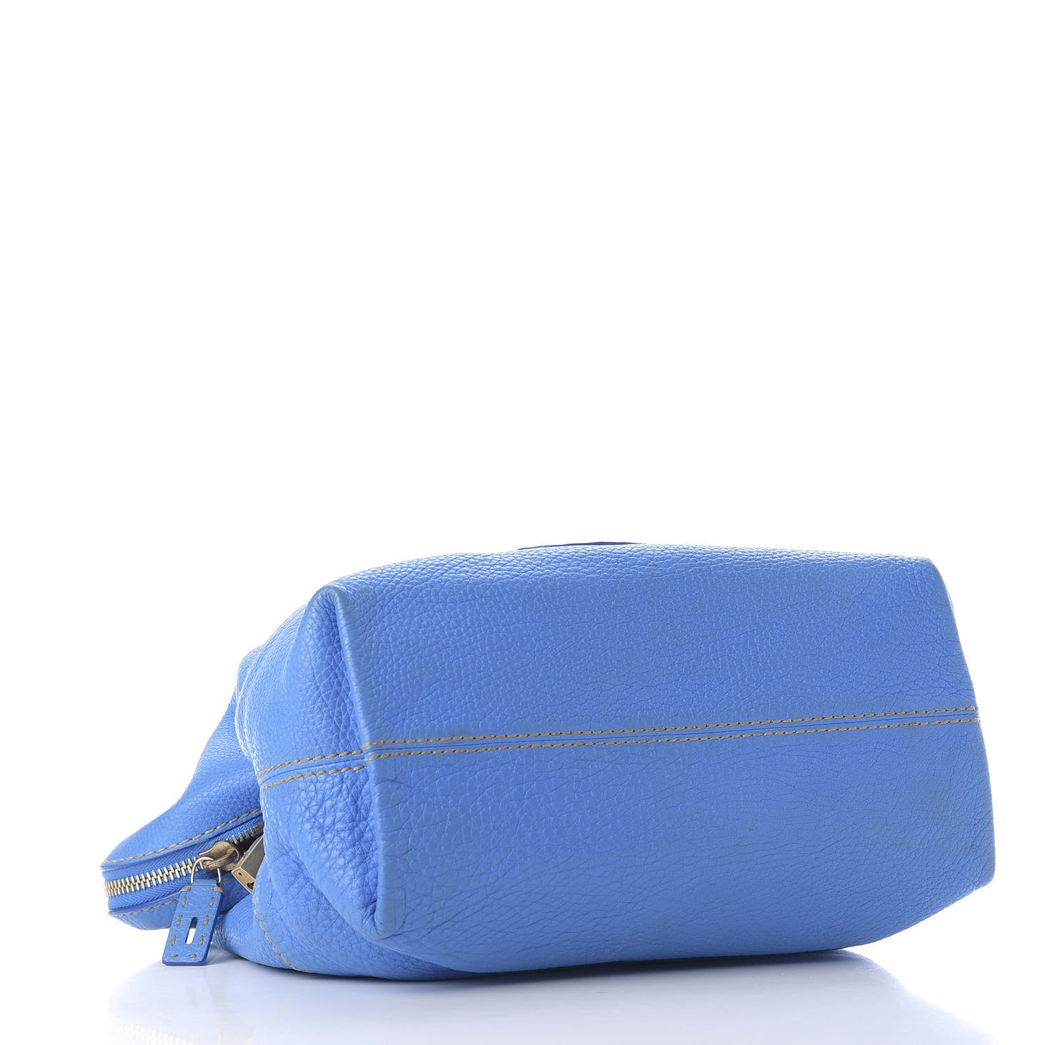 Fendi Calfskin Romano Selleria 2Bag Blue 3 of 9