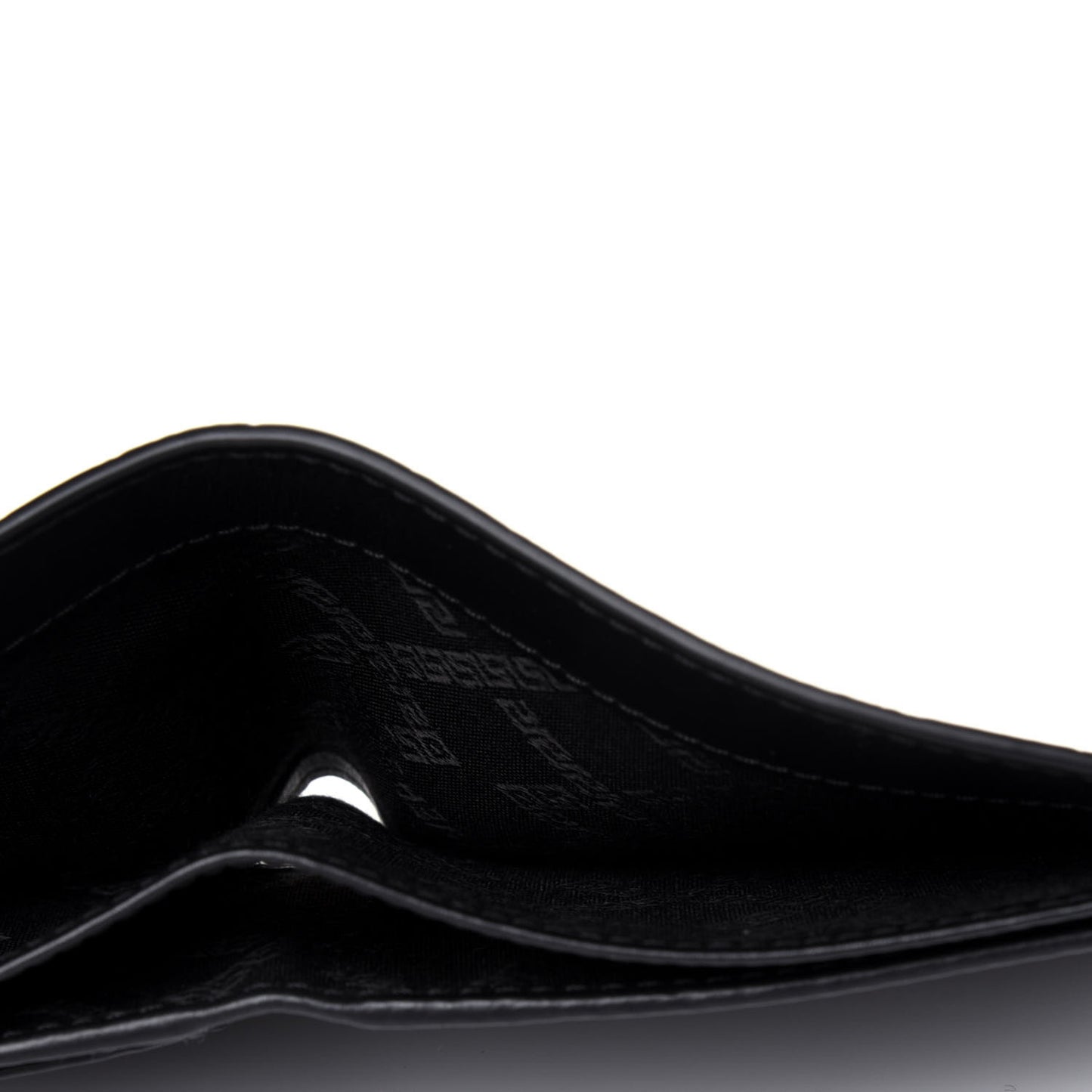 Nappa Logo Bi-Fold Wallet Black