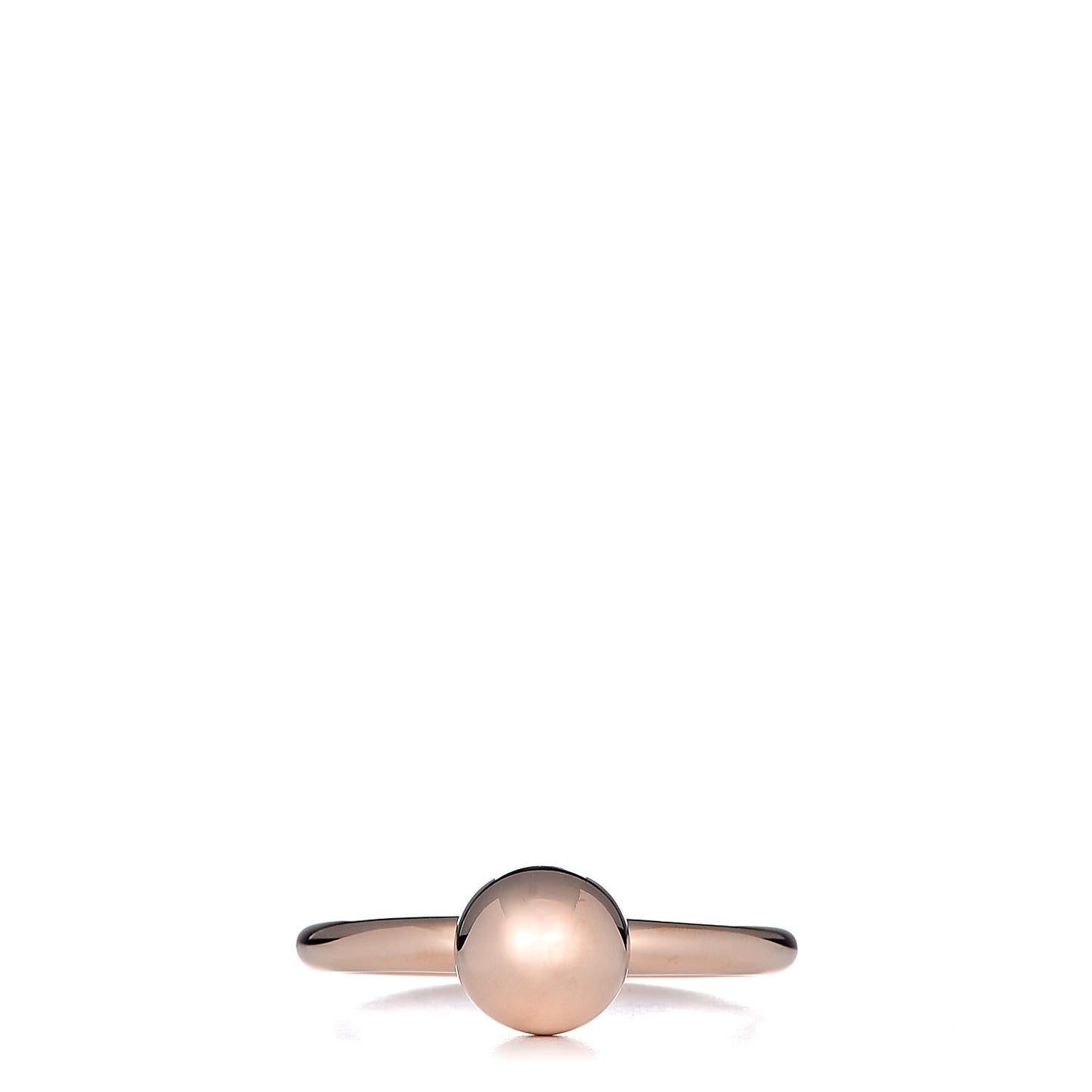 18K Rose Gold 8mm HardWear Ball Ring 57 8