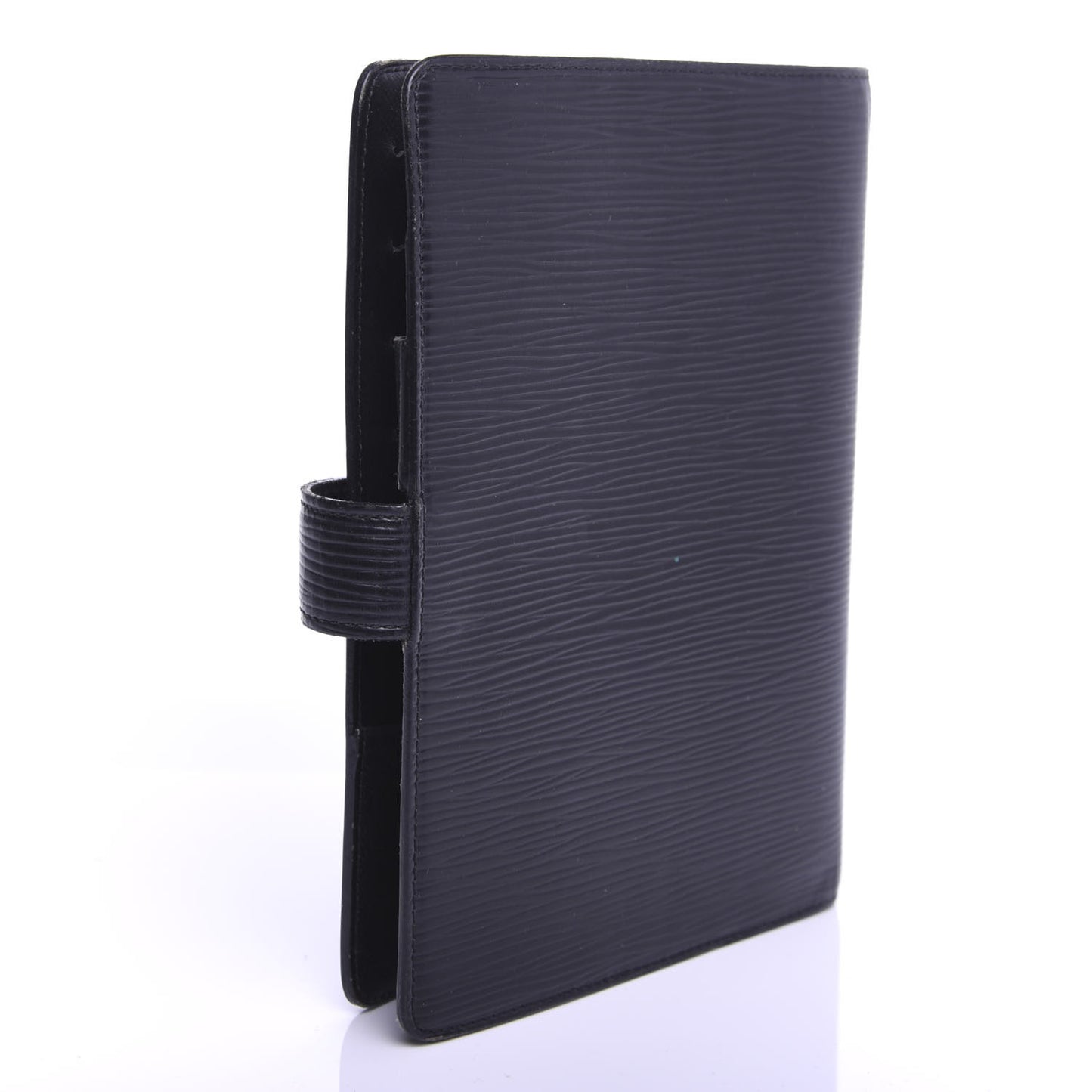 Epi Medium Ring Agenda Cover Black