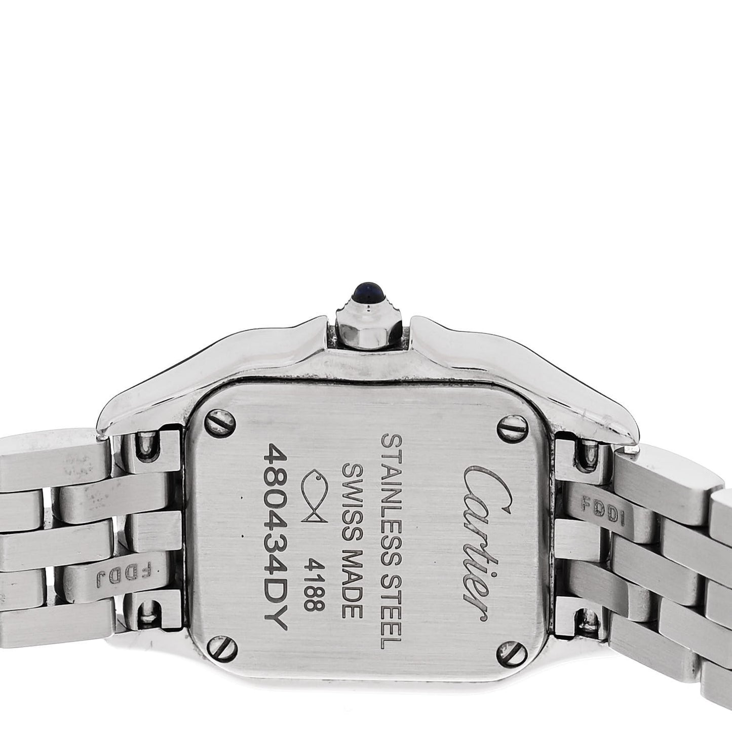 Stainless Steel 19mm Panthere Quartz Watch