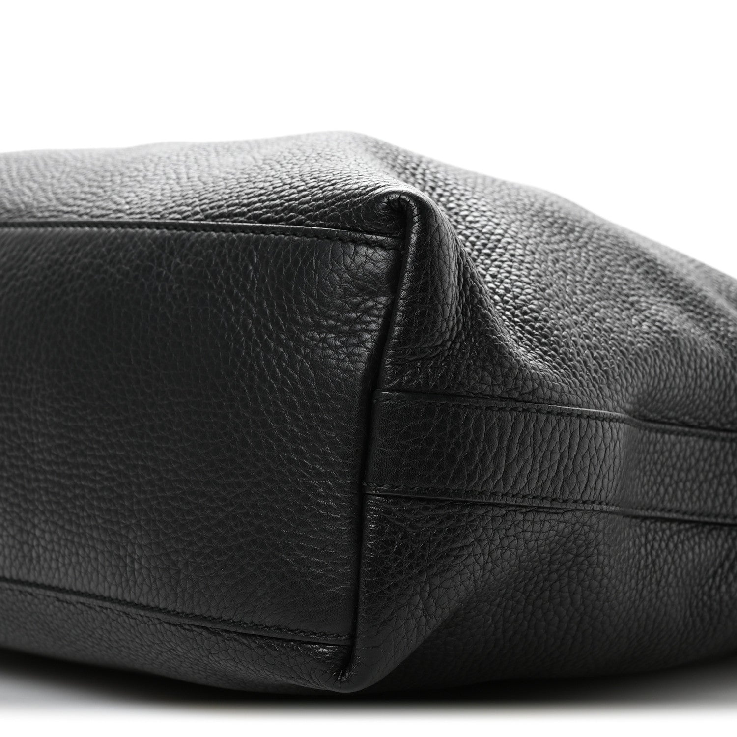 Gucci Pebbled Calfskin Small Miss GG Hobo Black 10 of 11