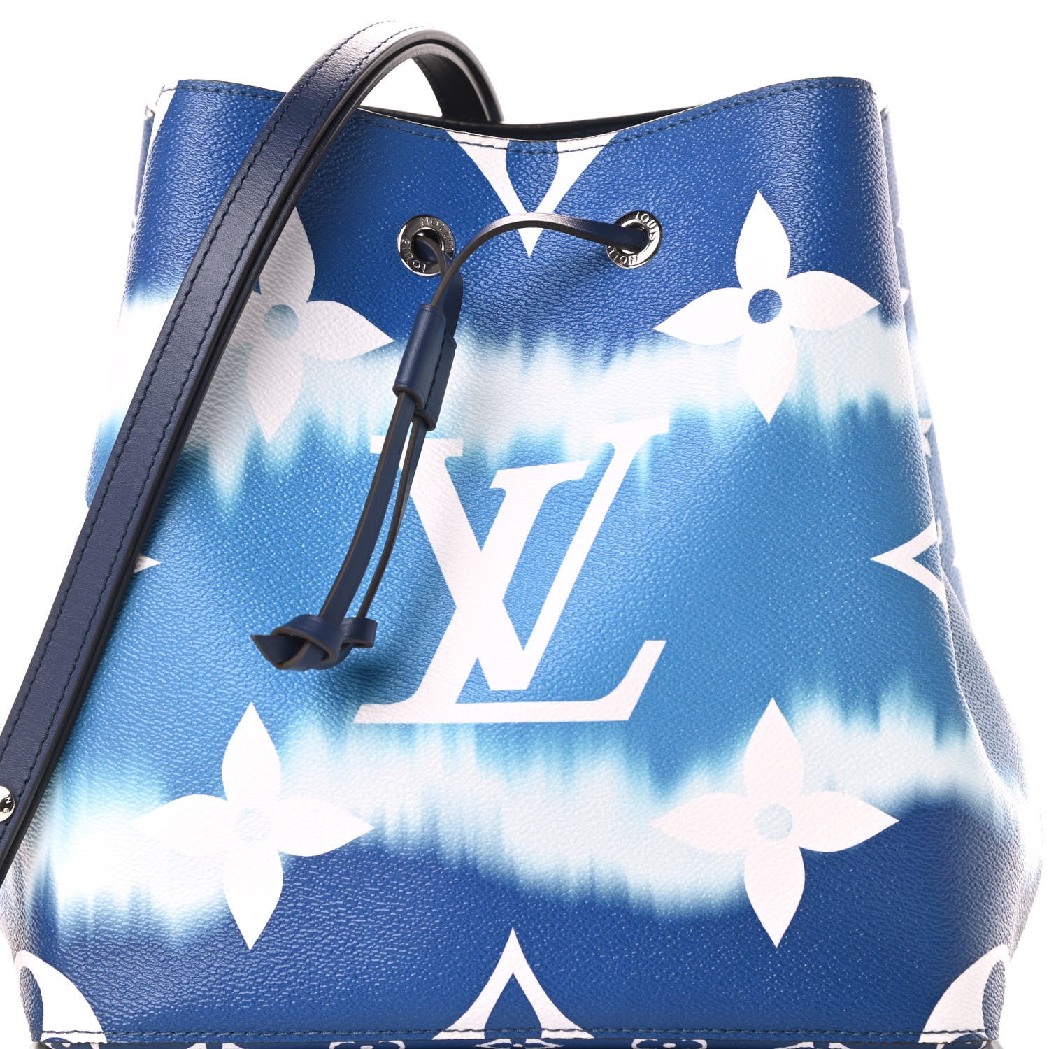 Louis Vuitton Monogram Escale Neonoe MM Blue 8 of 10