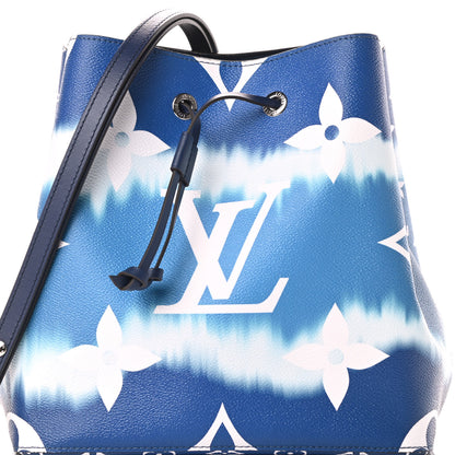 Louis Vuitton Monogram Escale Neonoe MM Blue 8 of 10