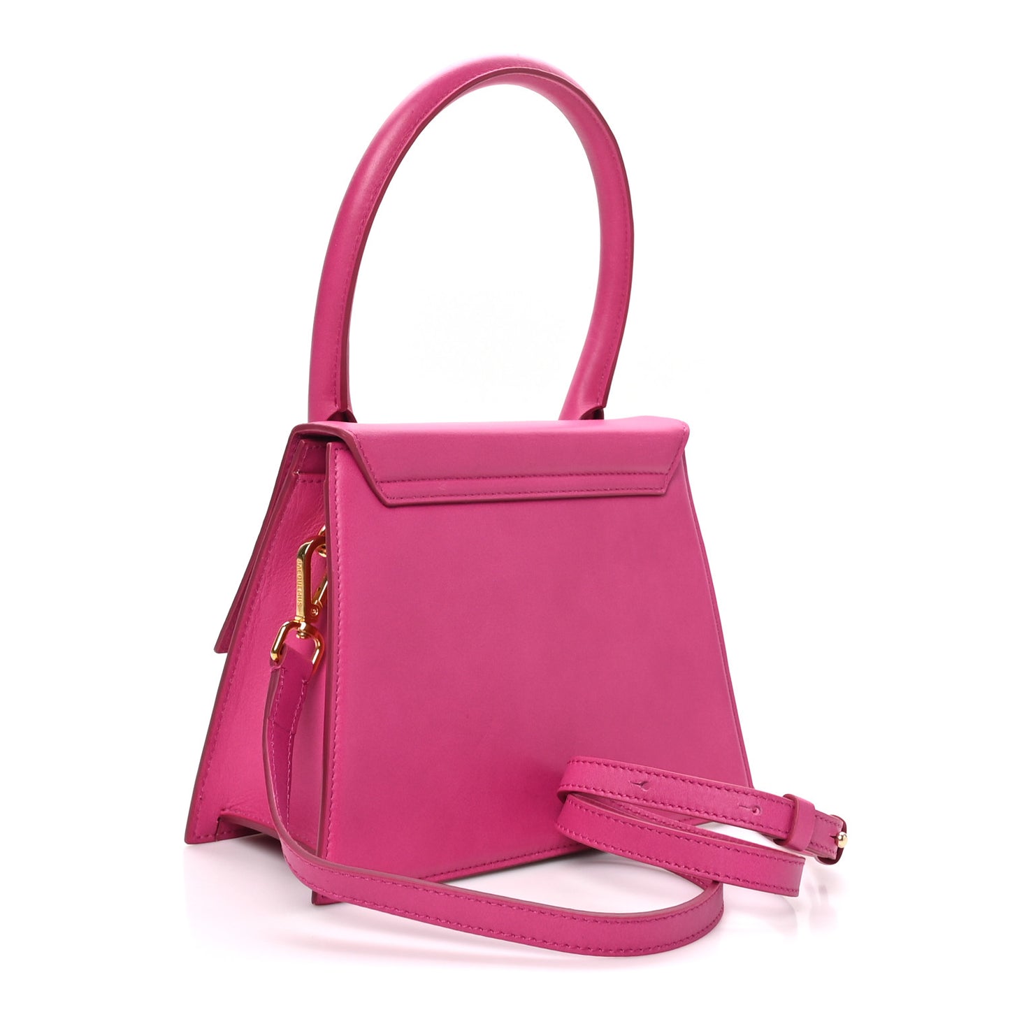 Smooth Calfskin Le Grand Chiquito Dark Pink