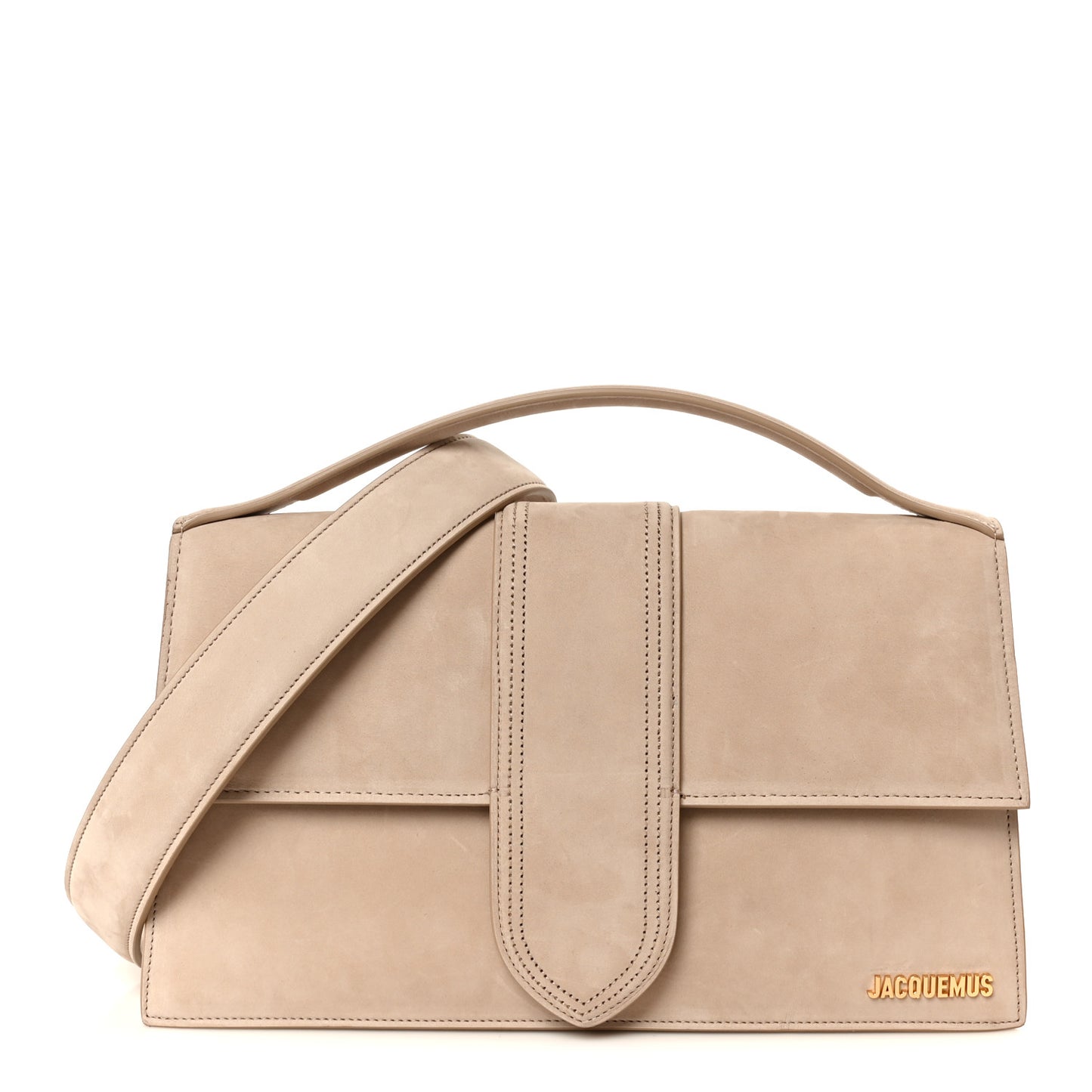 Smooth Calfskin Le Bambinou Dark Beige