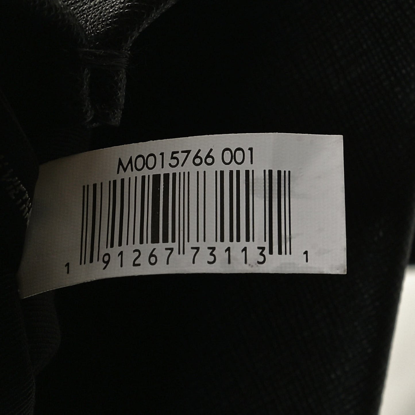 Calfskin Embossed Logo East West Shopper Tote Black