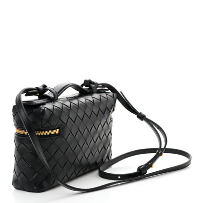 Bottega Veneta Calfskin Intrecciato Bang Bang Vanity Case Nocturnal 3 of 10