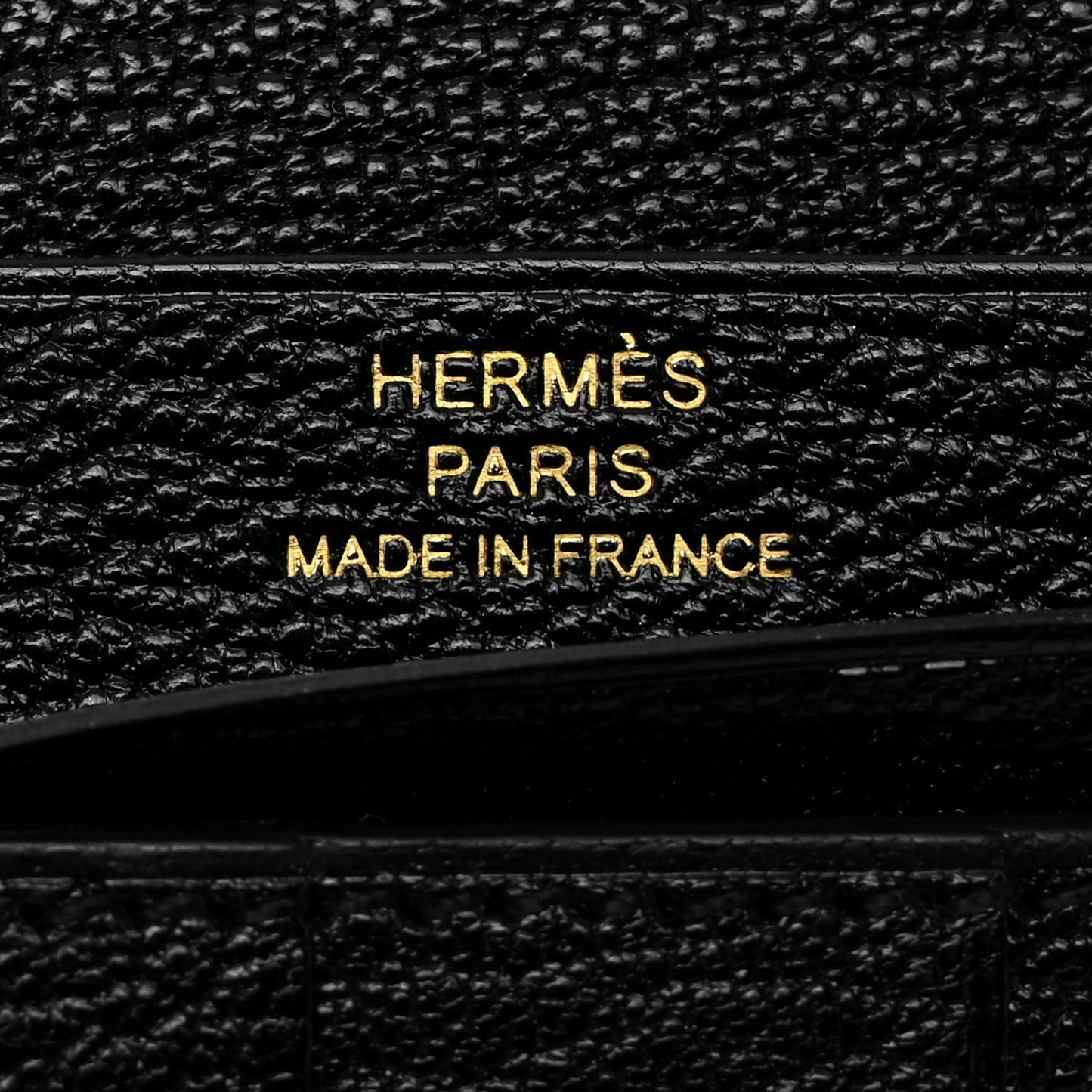 Chevre Mysore Bearn Gusset Wallet Black