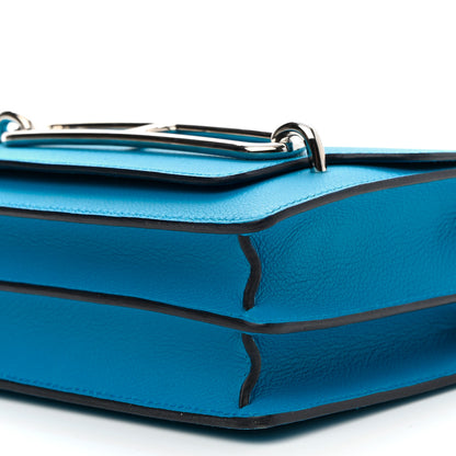 Hermes Evercolor Verso Mini Sac Roulis Bleu Frida Rouge H 9 of 9